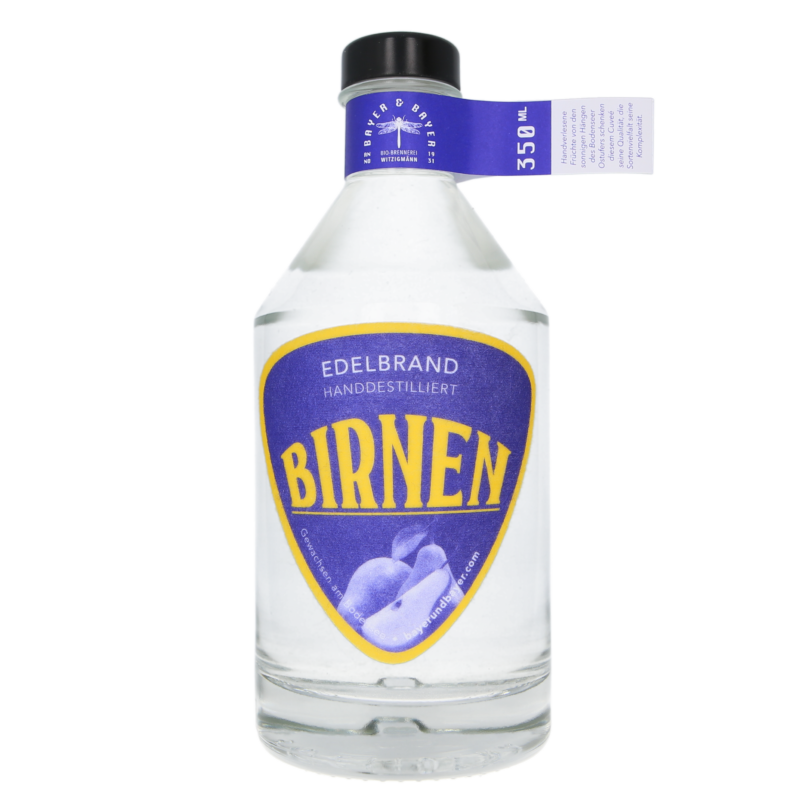 Birnen Bayer und Bayer Bio Edelbrand Bioland 350ml